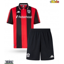 OGC Nice Replica Home Minikit 2025-26 Short Sleeve (+ pants)